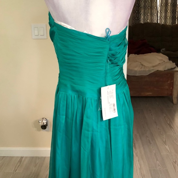 Lagoon green chiffon maxi - Picture 7 of 10